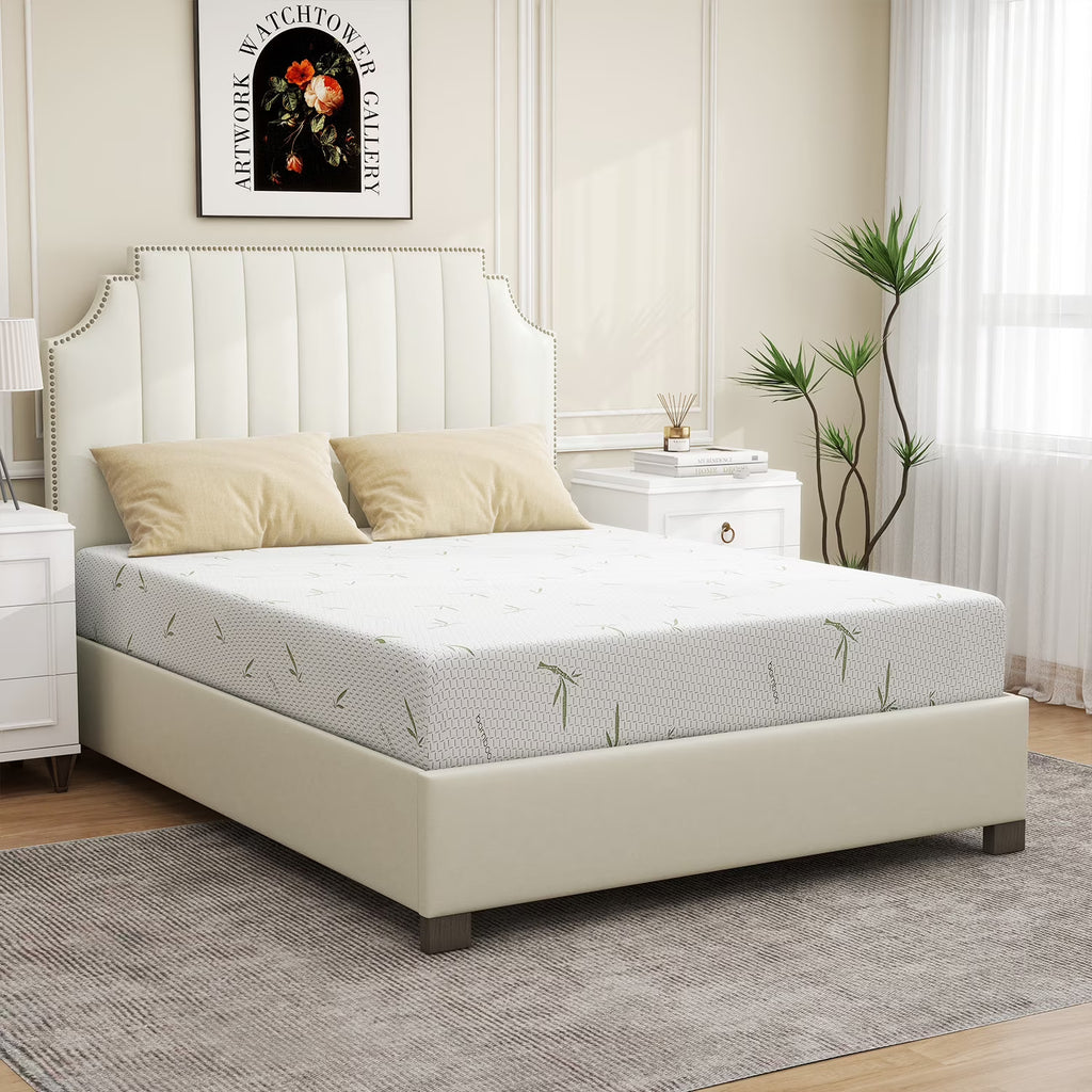 8'' CK Size Memory Foam Mattress with Cover Breathable Bed Mattress in a Box